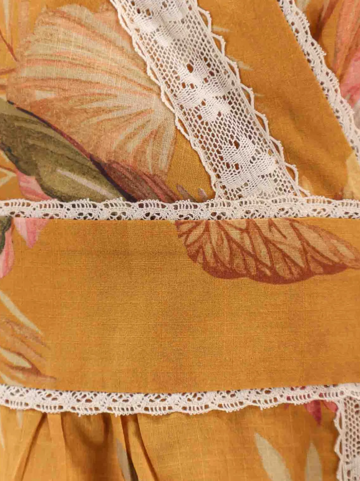 Vestito Corto Frill In Cotone