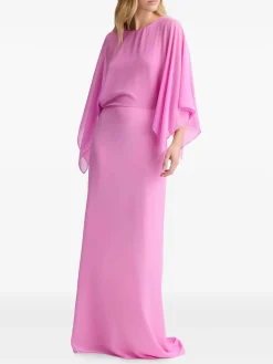 Vestito lungo rosa
