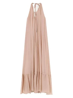 Vestito Lungo Venturone In Chiffon