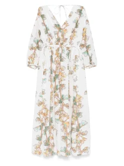 Vestito Maxi a stampa floreale