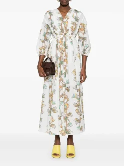 Vestito Maxi a stampa floreale