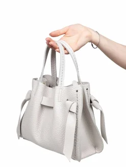Visona Borsa A Mano Vittoria In Pelle