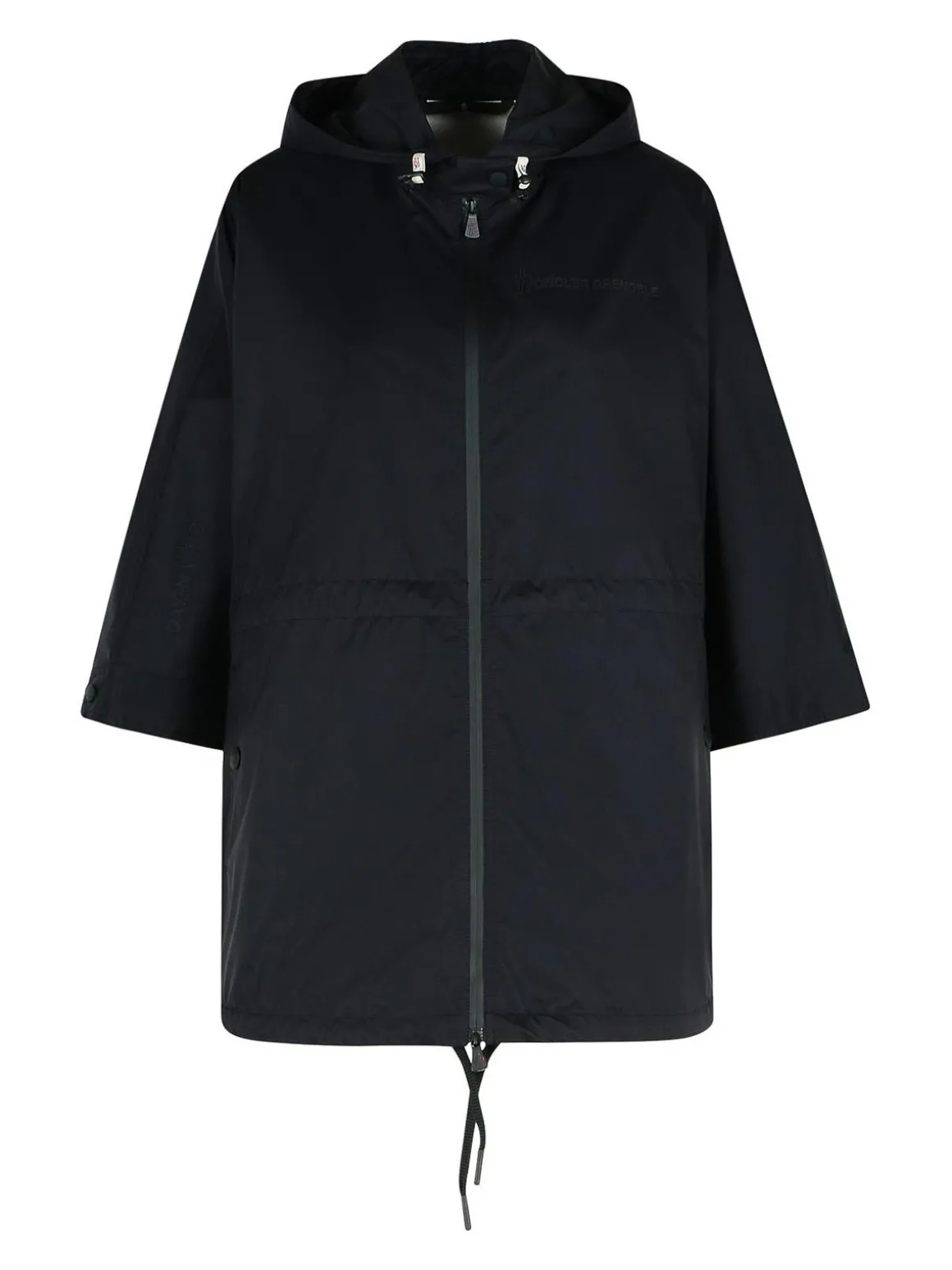 Vorrasay Black Nylon Cape