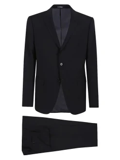 Wool Single-pecied Vestito