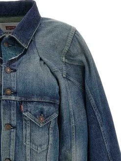 X giacca in denim levis
