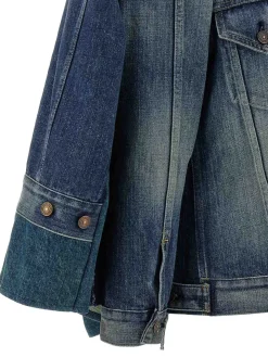 X giacca in denim levis