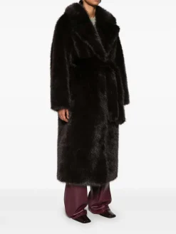 X Shoreditch Ski Club Ebony Coat