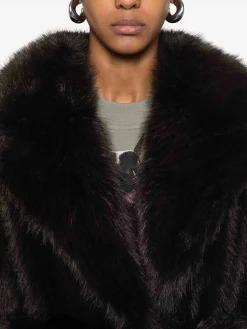 X Shoreditch Ski Club Ebony Coat