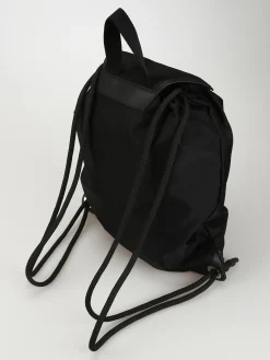 Zaino a sacca in nylon con patch Swallow