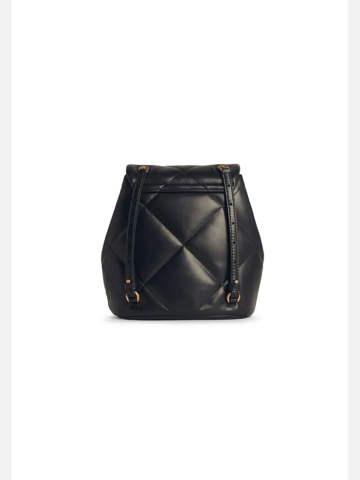 Zaino in pelle nera kira