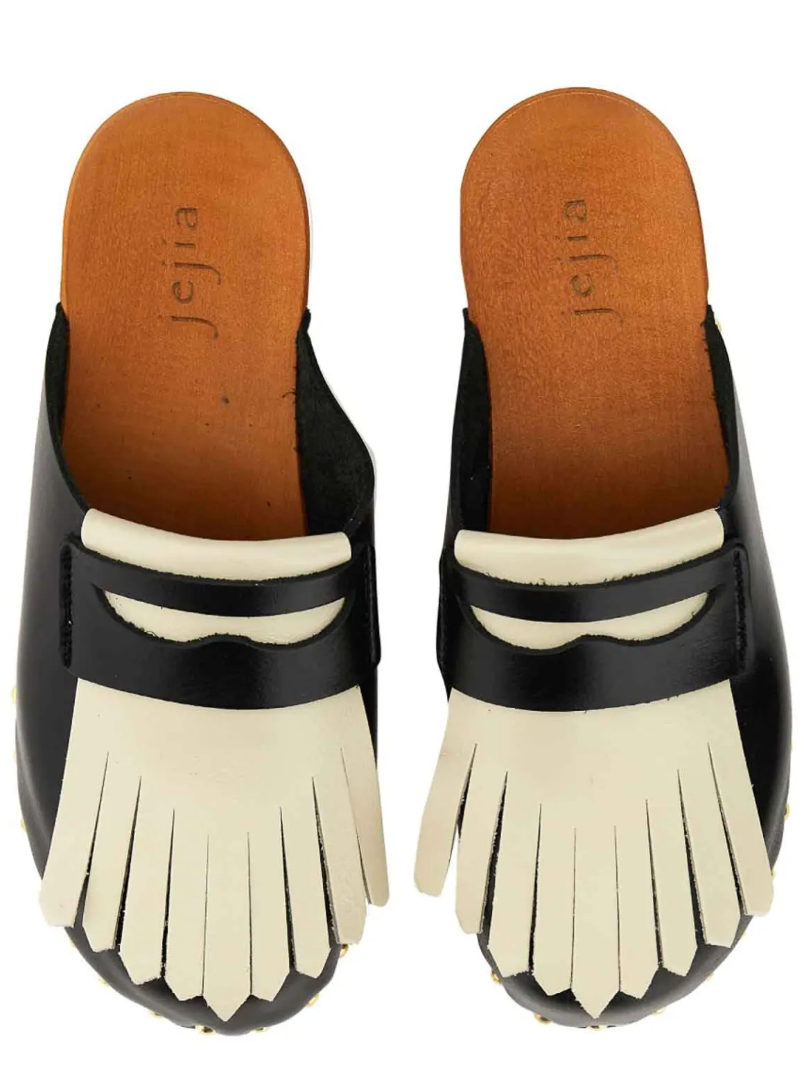 Zoccoli in pelle